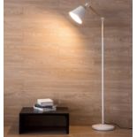 RRP £54.99 YOSION Modern Metal Floor Lamp Reading Lighting, Adjustable Standing Lamp with Heavy