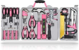 RRP £43.99 Apollo Home & Office DIY Tool Kit Set. Complete Household Tool Box with Essential Hand