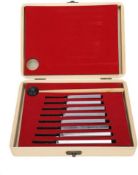 RRP £37.99 Aluminium Medical Tuning Fork Kit, 8pcs Ifferent Frequency Tuning Fork Set with Wooden