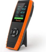 RRP £119.99 Temtop Air Quality Monitor Professional PM2.5 PM10 Particle Counter Formaldehyde