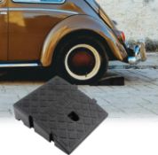 Pair of Portable Curb Ramps, Plastic Kerb Ramps, Threshold Ramps Kit For Lightweight Heavy Duty