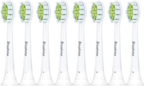RRP £250, Set of 10 x Brushmo Premium Replacement Brush Heads 8-Pack Compatible with Sonicare