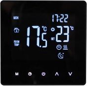 RRP £28.99 Wifi Smart Thermostat, Touch Screen Temperature Controller Smart Thermostat for Combi