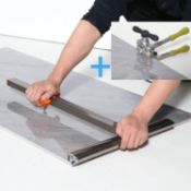 RRP £99.99 youkzuan Professional Porcelain Manual Tile Cutter Tool Kit with Large Tile Cutter, Power