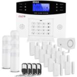RRP £139.99 D1D9 Home GSM Alarm System Wireless Scare Burglar Away for House Security