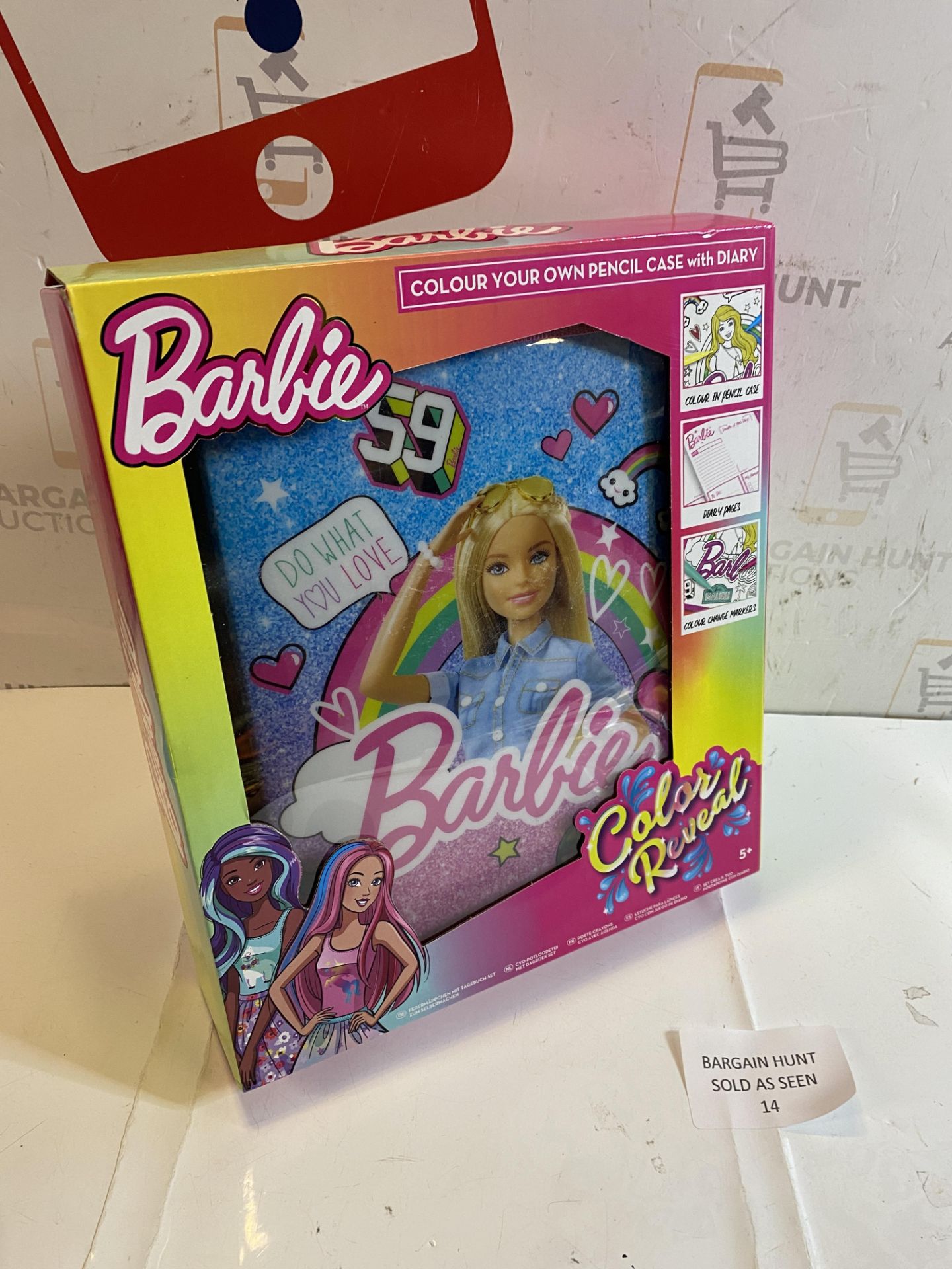 RRP £19.99 Barbie Filled Pencil Case for Girls - School Supplies - Stationery Set With Colour Your - Image 2 of 2