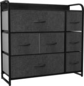 RRP £84.99 YITAHOME Chest of Drawers, Cationic Fabric 7-Drawer Storage Organizer Unit, Sturdy