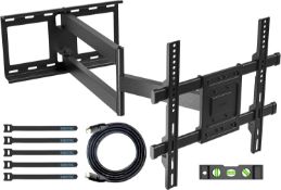RRP £55.99 BONTEC TV Wall Bracket with Extra Long Articulated Arm for 32-70 inch up to 60 kg, Tilt