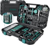 RRP £65.99 Sundpey Home Tool Kit 300-Pcs - Household Auto Repair Tool Set - Complete General Hand