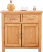 RRP £215 AERATI OAK Sideboard Cabinet Kitchen Buffet Cabinet with Storage Classic Sideboard Buffet