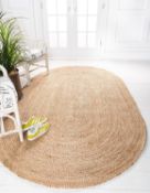 Approx RRP £180, Collection of Ripaz Jute Rugs, 9 Pieces