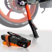 RRP £22.99 GRAND PITSTOP Motorcycle Maintenance Stand, Portable & Compact Lift Stand Moto Jack