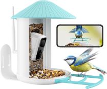 RRP £199 Netvue Birdfy Smart Bird Feeder Camera, Auto Record Bird Videos & Send Instant APP