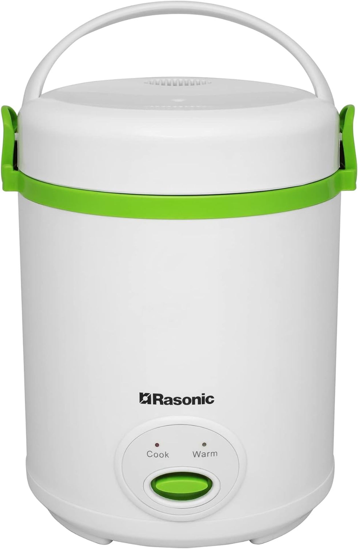 RRP £29.99 Rasonic Electric Mini Rice Cooker for 2, 0.4L Portable Multifunctional Food Fast