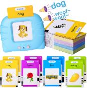 RRP £170, Set of 11 x Talking Flash Cards Early Educational Toys, Preschool Learning Reading