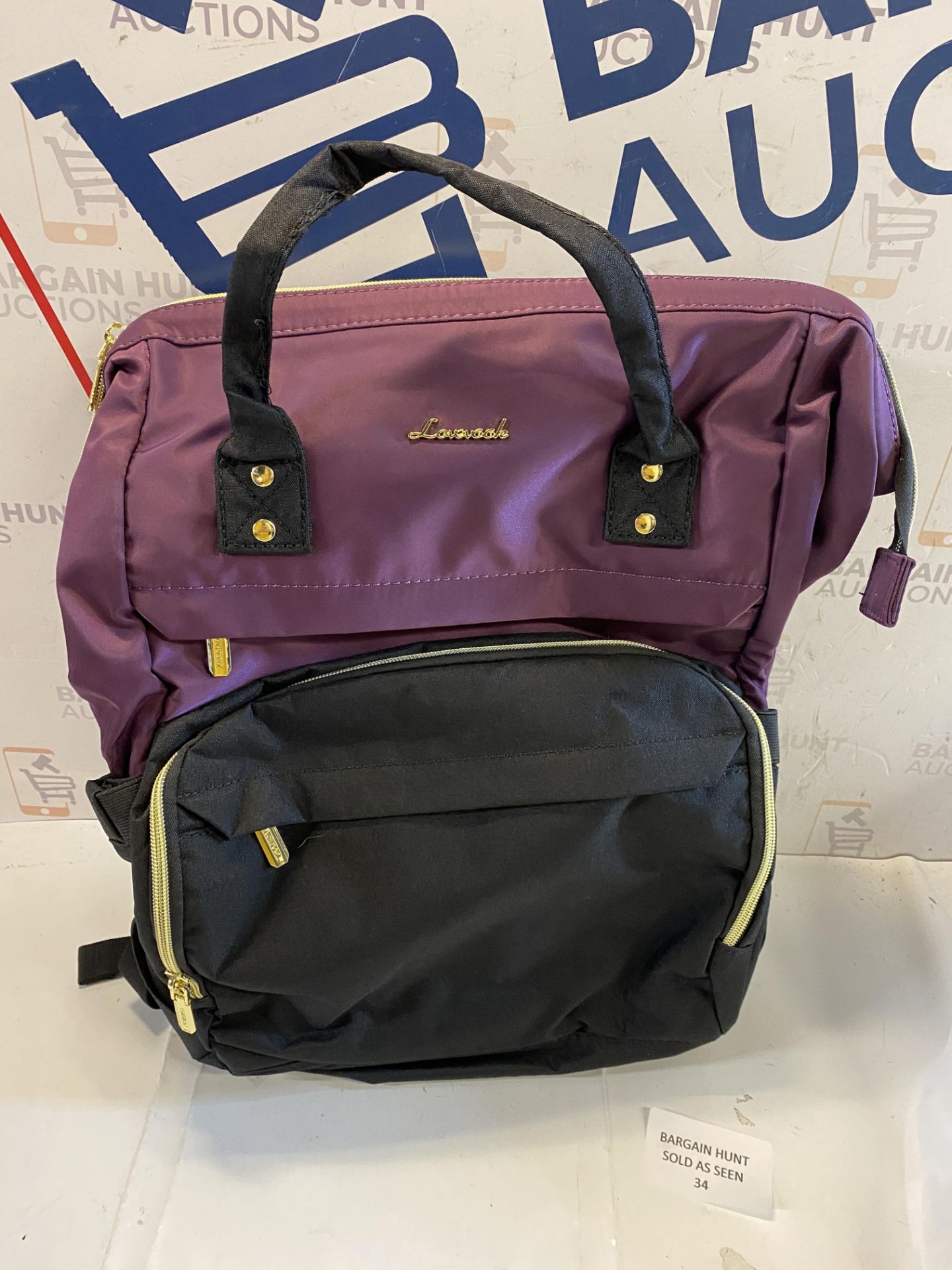 RRP £35.99 LOVEVOOK Laptop Backpack 15.6 inch, Large Rucksack Bag for Women with USB Port, - Image 2 of 2