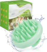 RRP £50 Set of 10 x Scalp Massager Shampoo Brush Hair Scrubber Scalp Exfoliator Hair Massager for