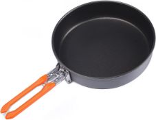 RRP £26.99 Fire-Maple Nonstick Camping Frying Pan | Durable Lightweight Camp Cookware with Folding