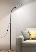 LED Floor Lamp,Dimmable Adjustable Standard Lamp, Portable Standing Lamp, 10w Timer Flexible