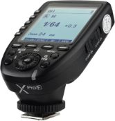 RRP £65.99 Godox Xpro-F TTL Wireless Flash Trigger for Fuji 2.4G 1/8000s HSS TTL Convert-Manual