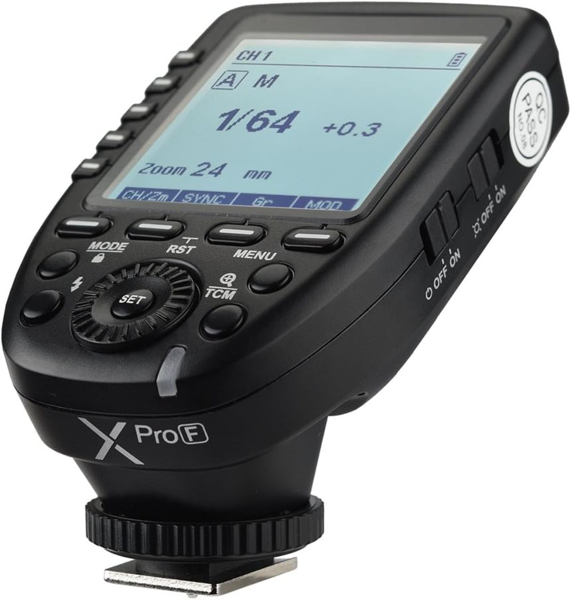 RRP £65.99 Godox Xpro-F TTL Wireless Flash Trigger for Fuji 2.4G 1/8000s HSS TTL Convert-Manual