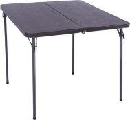 RRP £69.99 REDCAMP 34" Folding Card Table with Folding legs, Lightweight Portable Fold in Half