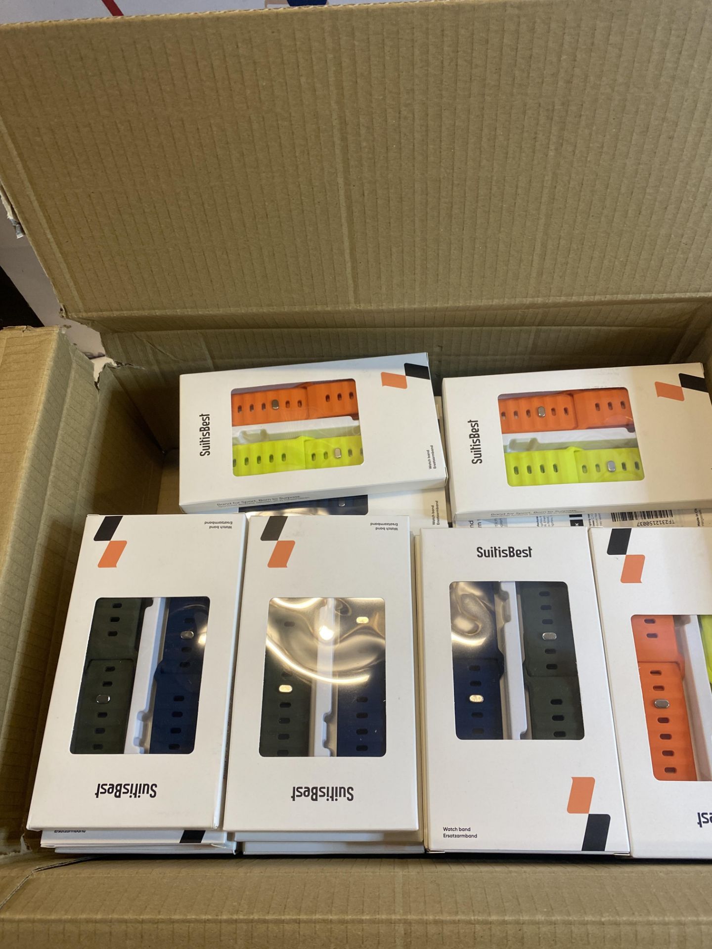 RRP £190 Set of 10 x Suitisbest 2-Pack Sport Straps Compatible for Apple Watch - Image 3 of 3