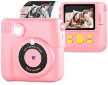 RRP £630, Lot of 18 x Kids Instant Print Camera Toy for 3-14 Year Old, 1080P HD Kids Digital Camera