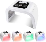 RRP £60.99 Ejoyous 4 Colour PDT LED Light Facial Skin Care Therapy Machine, Face Rejuvenation Photon