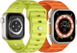 RRP £190 Set of 10 x Suitisbest 2-Pack Sport Straps Compatible for Apple Watch