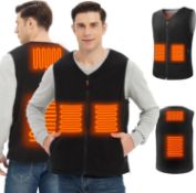 LETIHIMD Heated Gilet, Heated Vest for Women/Men Heated Jacket, USB Electric Unisex Heated Body