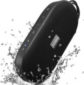 RRP £59.99 TOZO PA1 Bluetooth Speaker with 20W Stereo Sound, 25H Playtime, IPX7 Waterproof