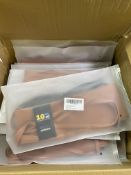 RRP £70 Set of 7 x JASGOOD 2 Pack Women Wide Waist Belt Soft Faux Leather Obi Belt Wide Wrap