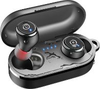 RRP £39.99 TOZO T10 Wireless Earbuds Bluetooth 5.3 Headphones, App Customize EQ, Ergonomic Design,