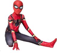 RRP £270 Set of 18 x Kids Party Dress-up Festive Jumpsuit,Child Cosplay Superhero Iron Spider