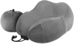 RRP £180, Set of 12 x LUXSURE Travel Pillow Neck Pillow Memory Foam for Sleeping Comfortable Support
