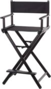 RRP £135 FOREST Aluminium Portable Professional MUA Makeup Artist Chair | Lightweight Folding Tall
