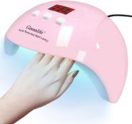 RRP £80, Lot of 7 x GreenLife 150W UV LED Nail Curing Lamps