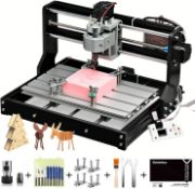 RRP £229 SainSmart Genmitsu 3018-PRO CNC Router Machine, GRBL Control 3 Axis Plastic Acrylic PCB PVC