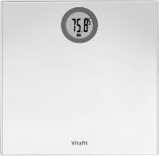 Vitafit Digital Bathroom Scale for Body Weight with Clear LED Display