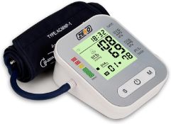 ZENO Blood Pressure Monitor Upper Arm BP Cuff Machine | Accurate Automatic High Blood Pressure
