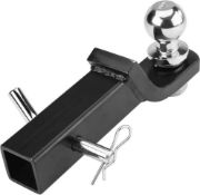 RRP £45.99 Trailer Hitch Ball Mount Heavy Duty Trailer Ball Mount Durable for Turning Clearance