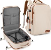RRP £29.99 BAGODI Travel Laptop Backpack,15.6 Inch Flight Approved Carry on Backpack,Waterproof