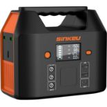 RRP £99 SinKeu Portable Power Station, 27000mAh/99Wh Solar Generator with 230V/150W AC Outlet for