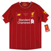 2019-20 Liverpool New Balance 'Champions' Home Shirt *w/tags*, Large