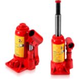 RRP £30.99 2T Car Jack, Hydraulic Bottle Jack, Lift Hydraulic Jack Automotive Lifter Vehicle