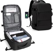 RRP £39.99 Large Travel Backpack Women, Carry On Backpack Men,Hiking Backpack Waterproof Bag Fit