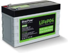 RRP £36.99 RoyPow Deep Cycle LiFePO4 Battery Pack 12V 6Ah Lithium Iron Phosphate Battery 3500 Cycles