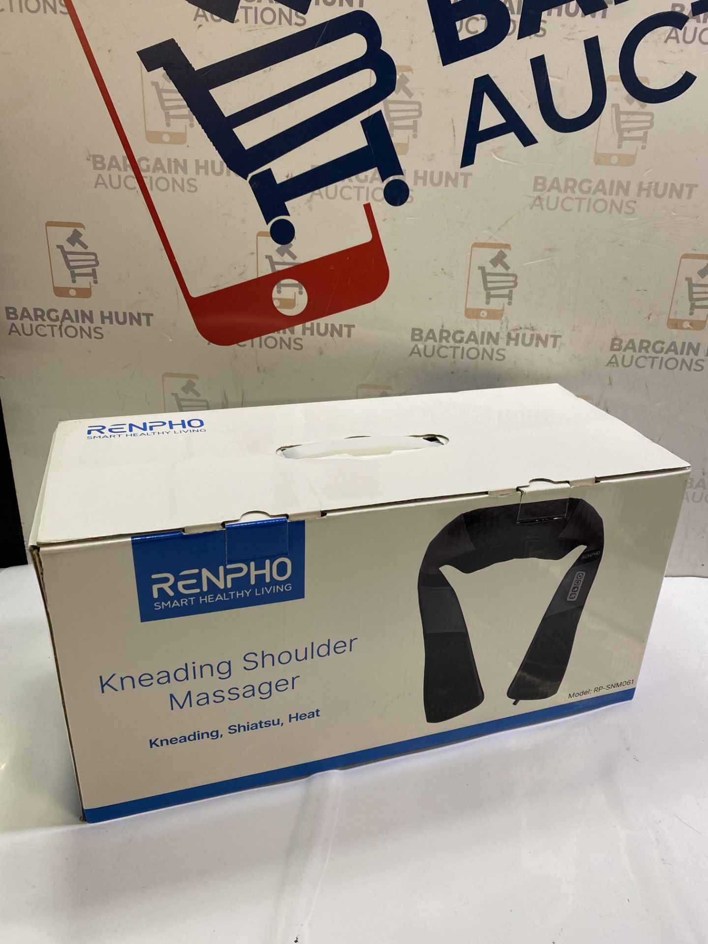 RRP £39.99 RENPHO Neck Massager with Heat, Shiatsu Shoulder Massager Deep Tissue Kneading, - Image 2 of 2