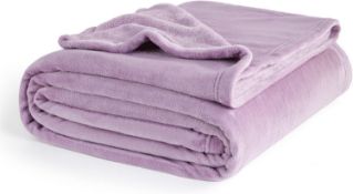 Bedsure Fleece Blanket King Size - Versatile Blanket for Bed Fluffy Soft Extra Large Throw, Light